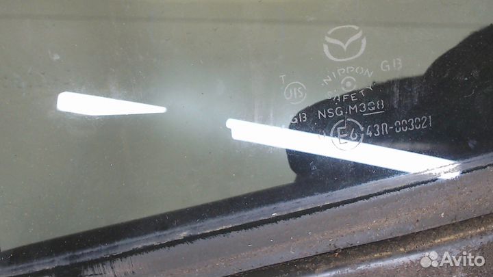 Стекло форточки двери Mazda 6 (GH), 2008