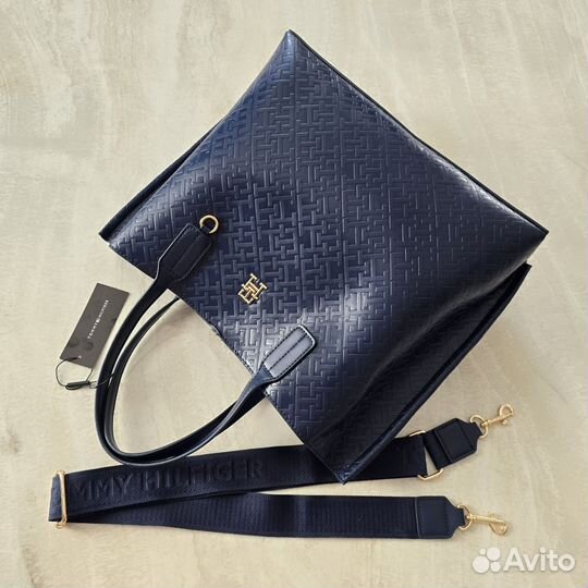 Сумка шопер tommy hilfiger через плечо (2 цвета)