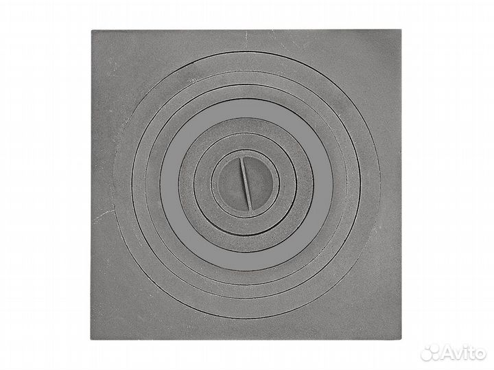 Плита чугунная 570х570 под казан 6- 22 л (Руцовск)