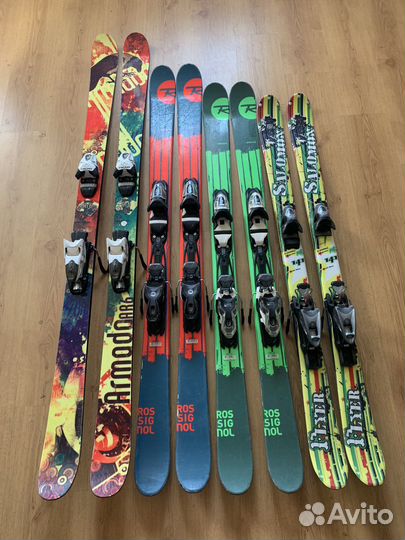 Горные лыжи Armada Rossignol 176 158 148 твинтип