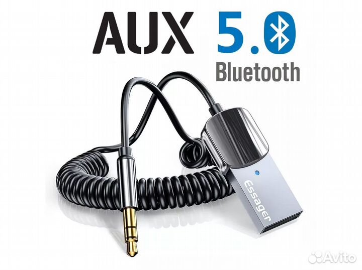 USB Bluetooth 5.0 - AUX (3.5mm Jack)