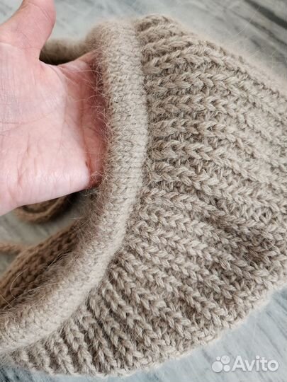 Шапка (чепчик) женский из ангоры