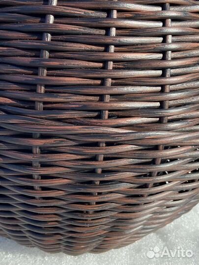 Кашпо горшок из ротанга новое