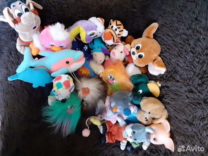 Мягкие игрушки пакетом
