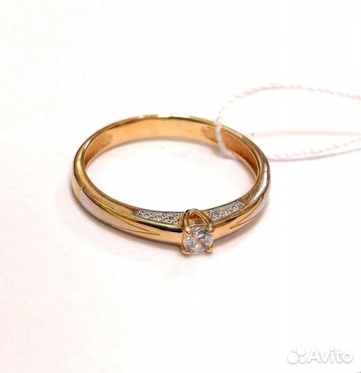 Золотое кольцо 17 р-р