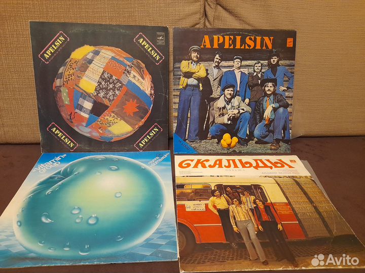 Виниловые пластинки за 100