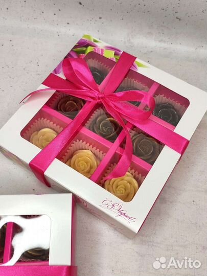 Шоколадные розы - подарочный набор