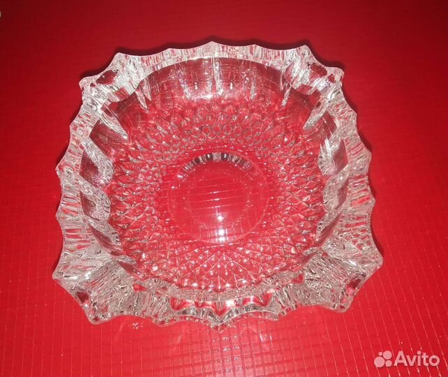 Хрустальная пепельница