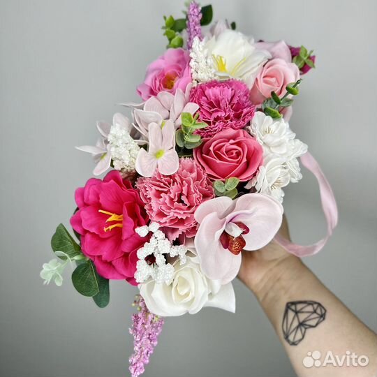 Цветы на мыльной основе