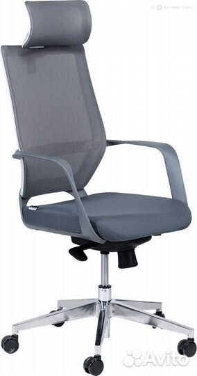 Кресло для руководителя Варио gray
