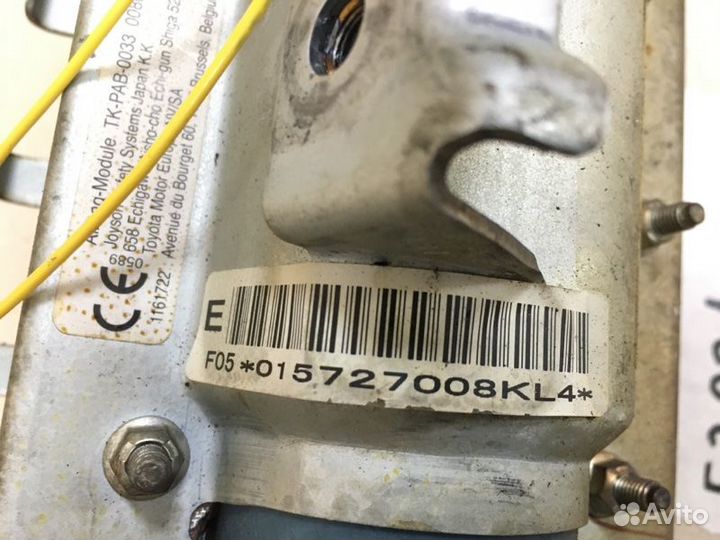 Подушка безопасности пассажира Toyota Corolla 150