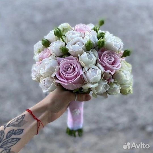 Живые цветы букеты розы