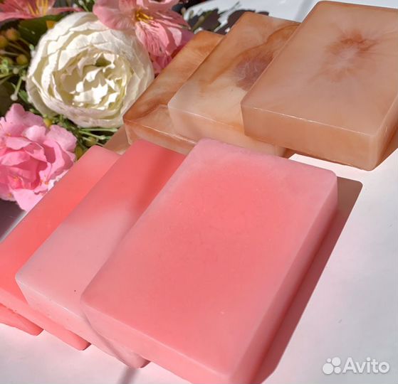 Парфюмированное мыло ручной работы с маслом Ши