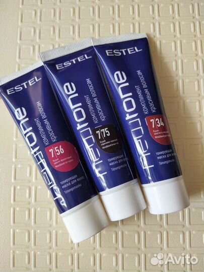 Тонирующая маска для волос Newtone Estel