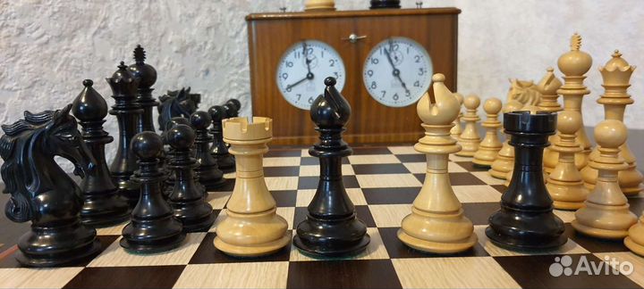 Шахматы Стаунтон Индия роскошь