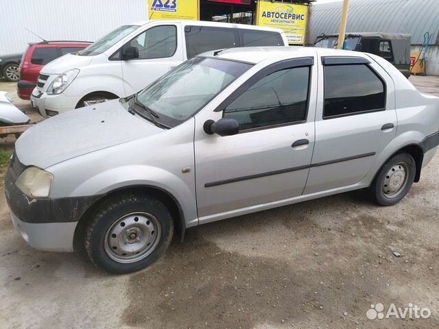 Renault Logan 1.4 МТ, 2007, битый, 289 000 км