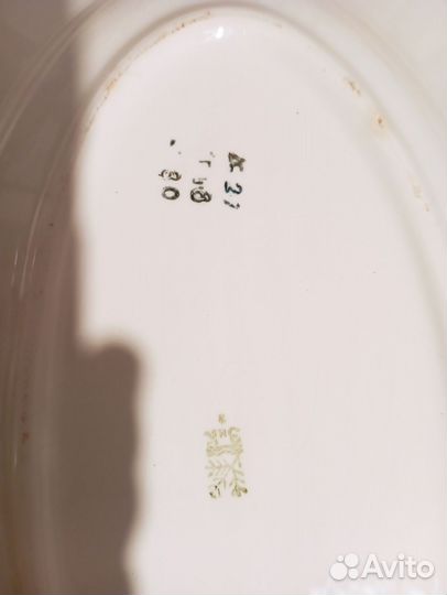 Салатники, селедницы, Тарелки СССР