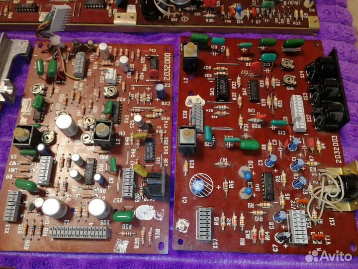 Комплект плат, деталей. к кат. магнитофону