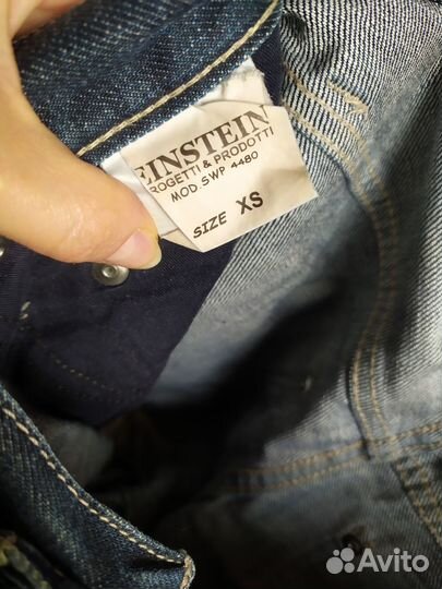 Шорты джинсовые короткие Einstein Италия