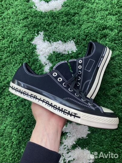 Converse x fragment x moncler chuck store 70 ox