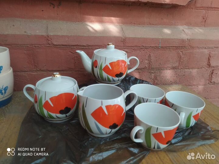Чайный сервиз фарфор СССР