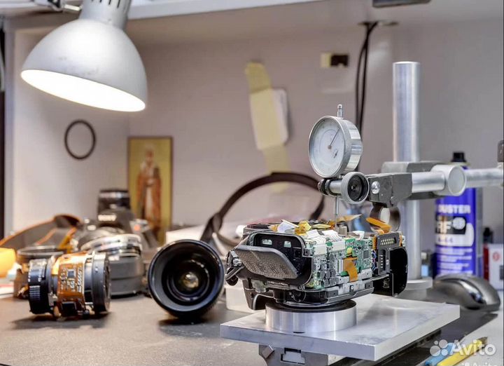 Ремонт фотоаппаратов, ремонт объективов