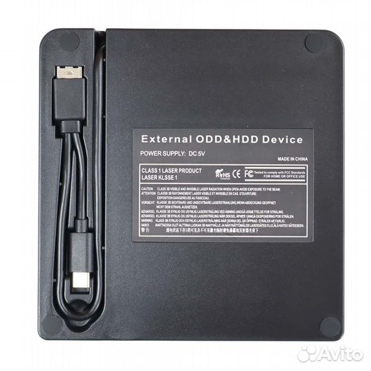 Внешний дисковод привод DVD-RW USB 3.0 USB Type-C