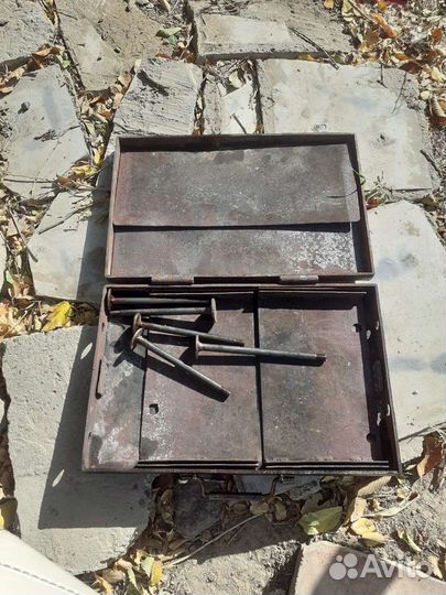 Мангал разборный металлический