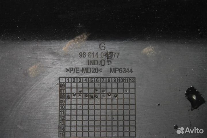 Кронштейн полки багажника Пежо 308