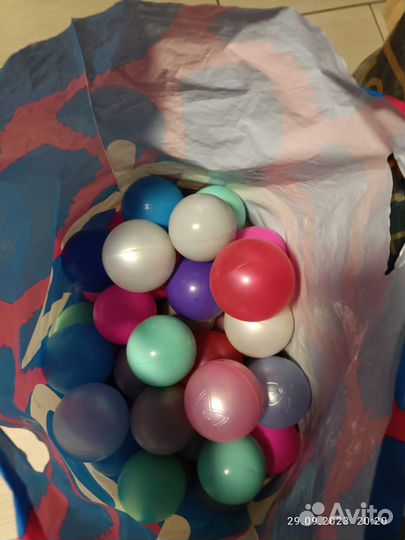 Шарики для сухого бассейна