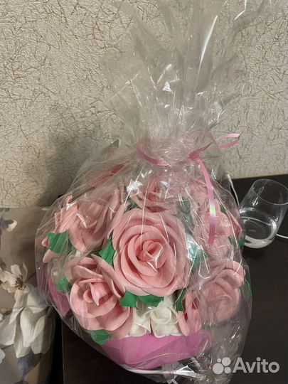 Цветы букет светильник