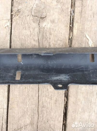 Юбка переднего бампера toyota rav 4