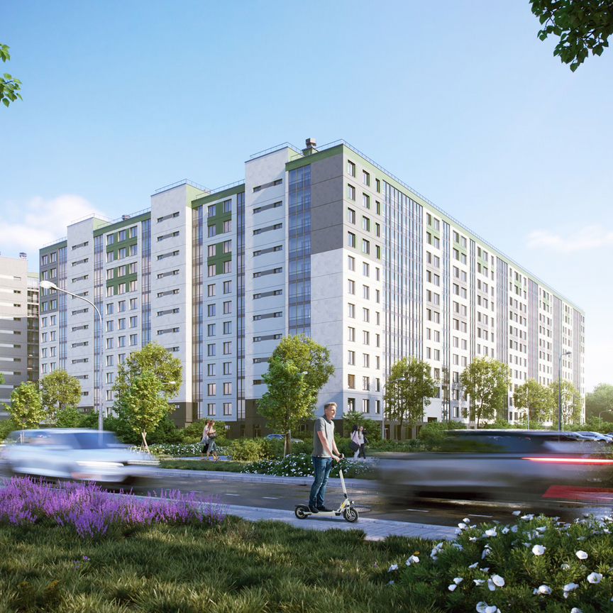 Квартира-студия, 26 м², 4/12 эт.