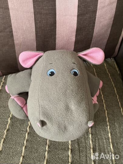 Логопедическая игрушка бегемотик Жужа