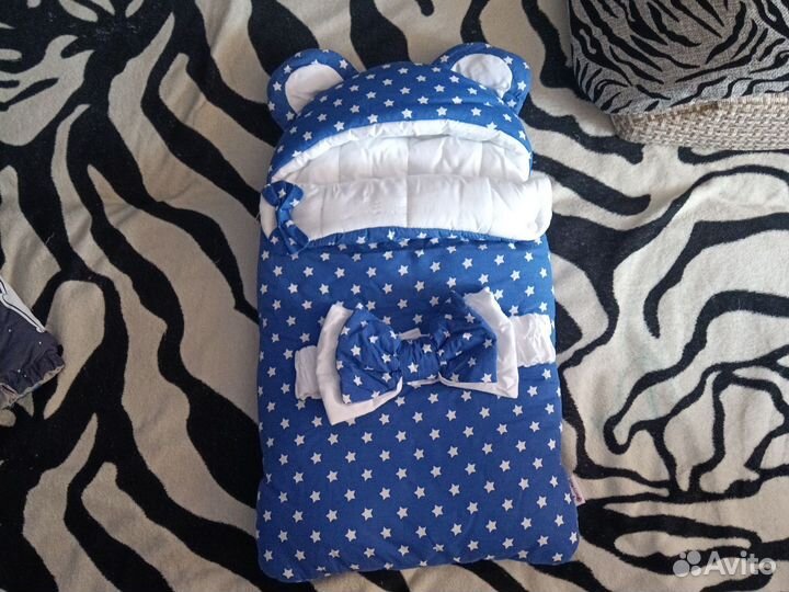 Конверт на выписку для мальчика весна осень