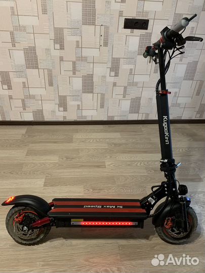 Электросамокат kugoo max speed с гидроизоляцией