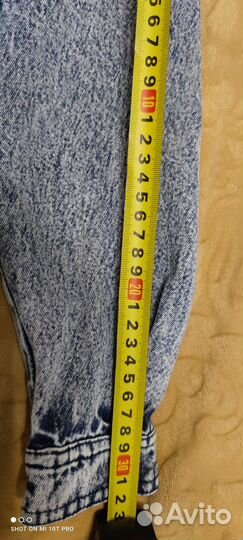 Детская джинсовая рубашка