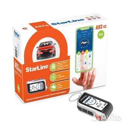 Сигнализация starline A93 2v eco