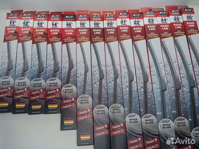 Щётки стеклоочистителя, дворники