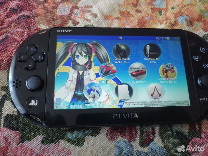 Sony ps Vita slim 128GB прошит с играми