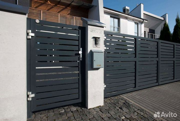 Ворота въездные