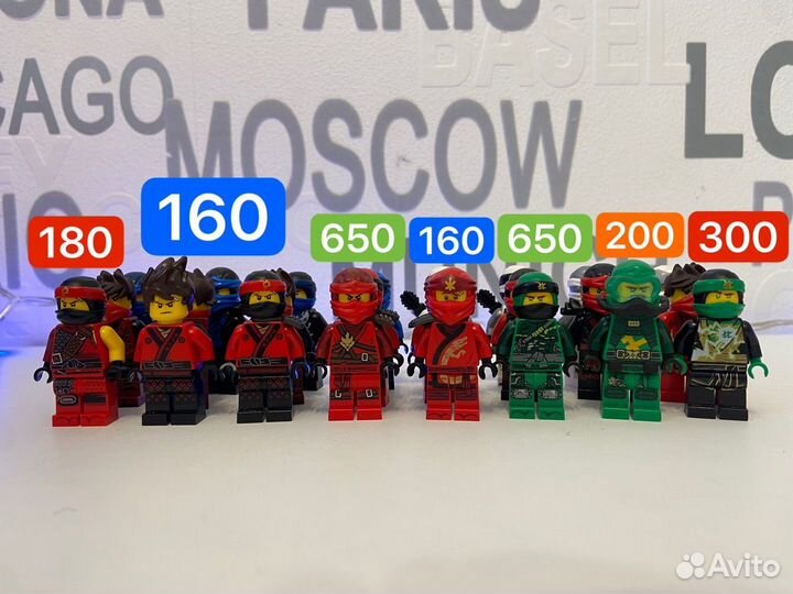 Lego Ninjago Минифигурки