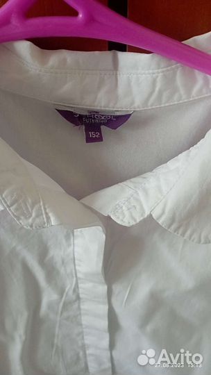 Рубашка школьная для девочки