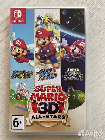Картридж Super Mario 3D All Stars