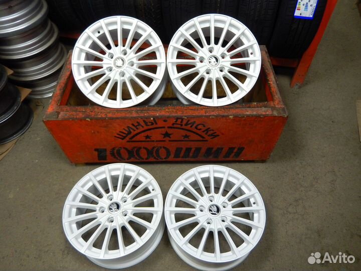 Диски Литые Б/У 7х16H2 PCD 5х112 ет 42 - 4 шт