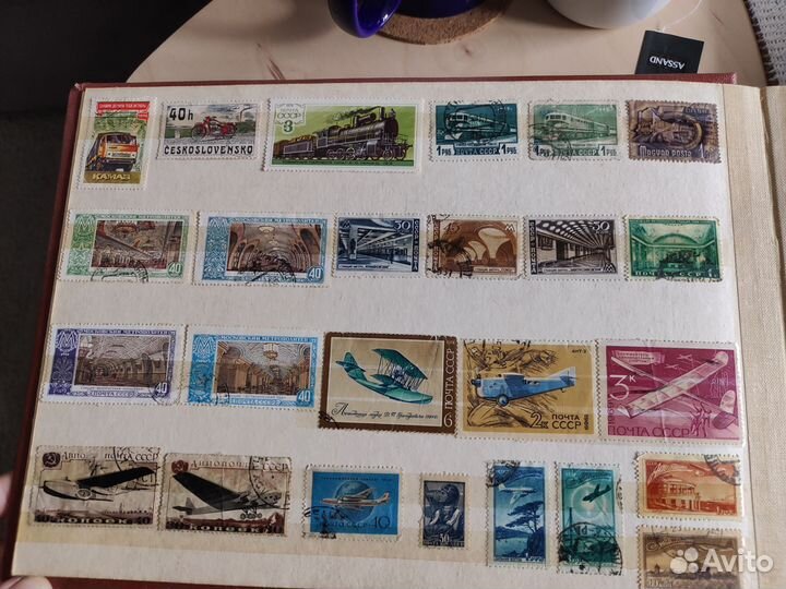 Почтовые марки СССР альбом