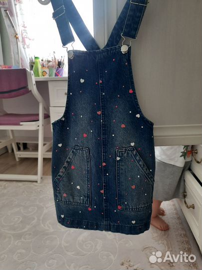 Джинсовый сарафан