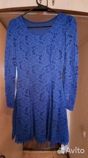 Платье на выпускной гипюр короткое