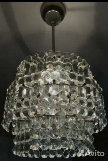 Люстра хрустальная СССР