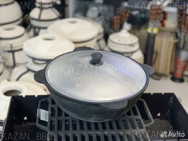 Чугунный казан 10 литров